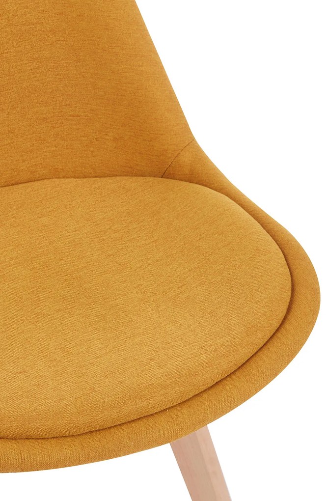 Set 4 Synk Stoffen Stoelen