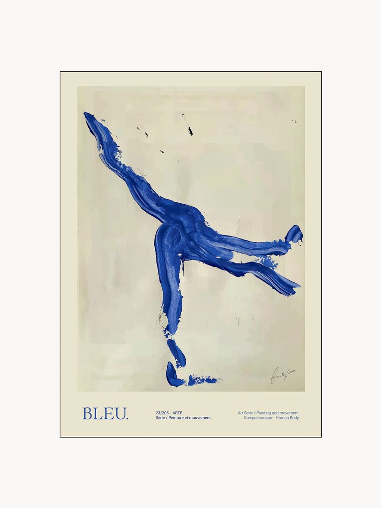 Poster Bleu