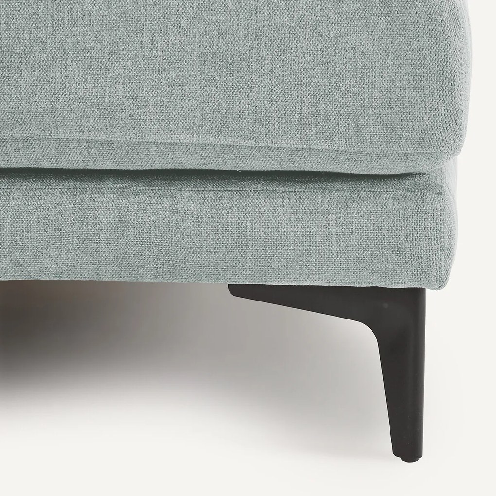 Voetensteun van gevlochten polyester, MODERNISTE, ontwerp van Emmanuel Gallina