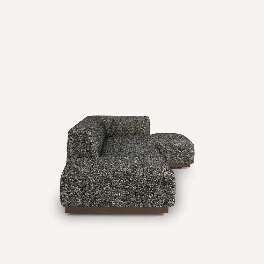 Rechtse hoekbank XL bouclé stof, Jacopo