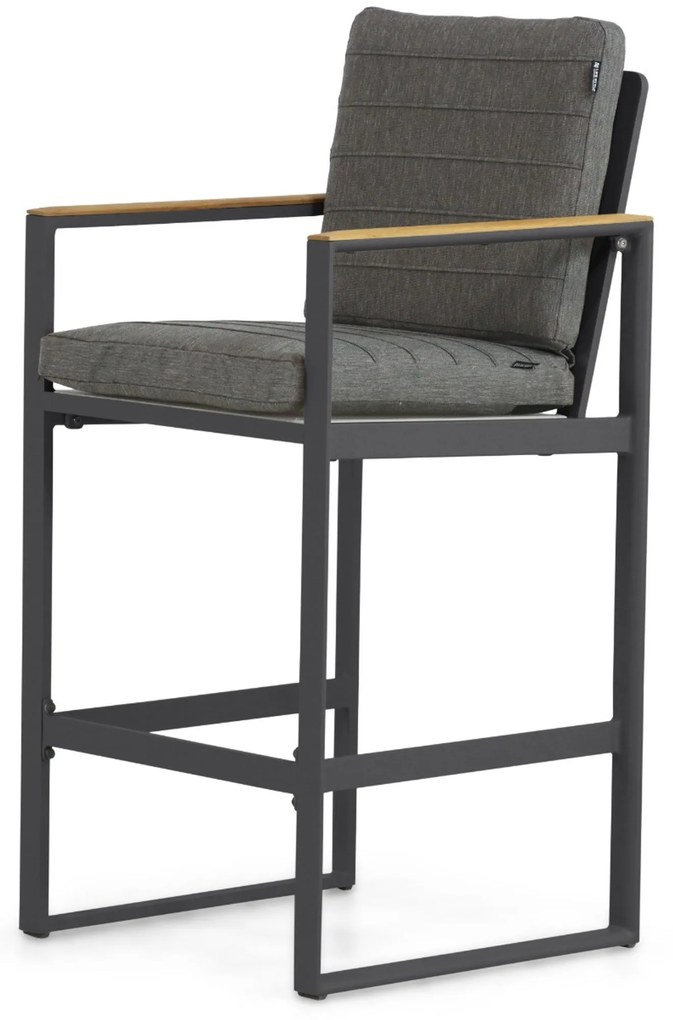Barstoel Aluminium Grijs-antraciet Lifestyle Garden Furniture Faro