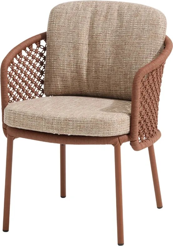 4 Seasons Outdoor Vista tuinstoel Spicy Tuinstoel   beige weerbestendig