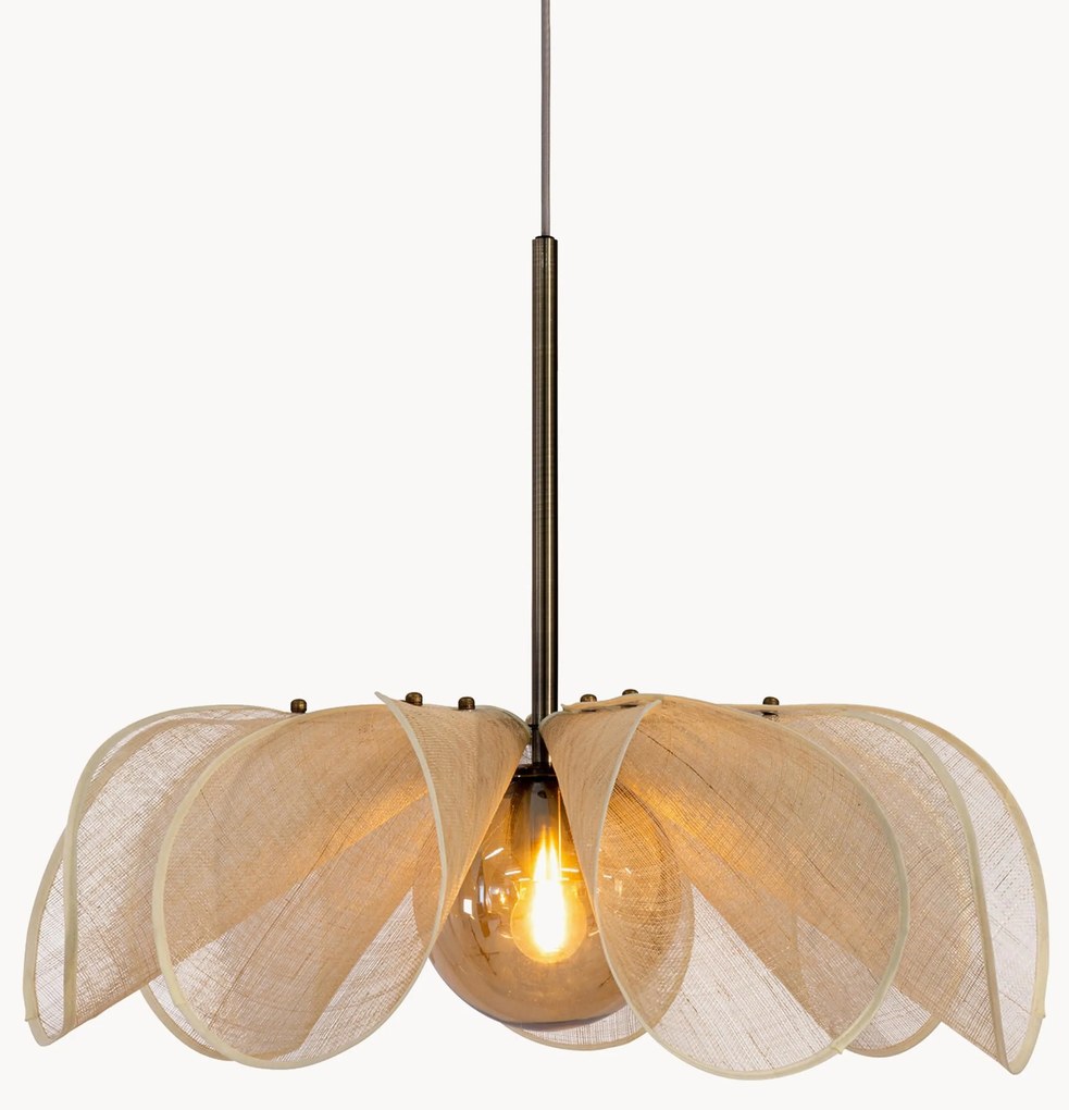 Grote hanglamp Styrka van bananenvezels, in verschillende formaten