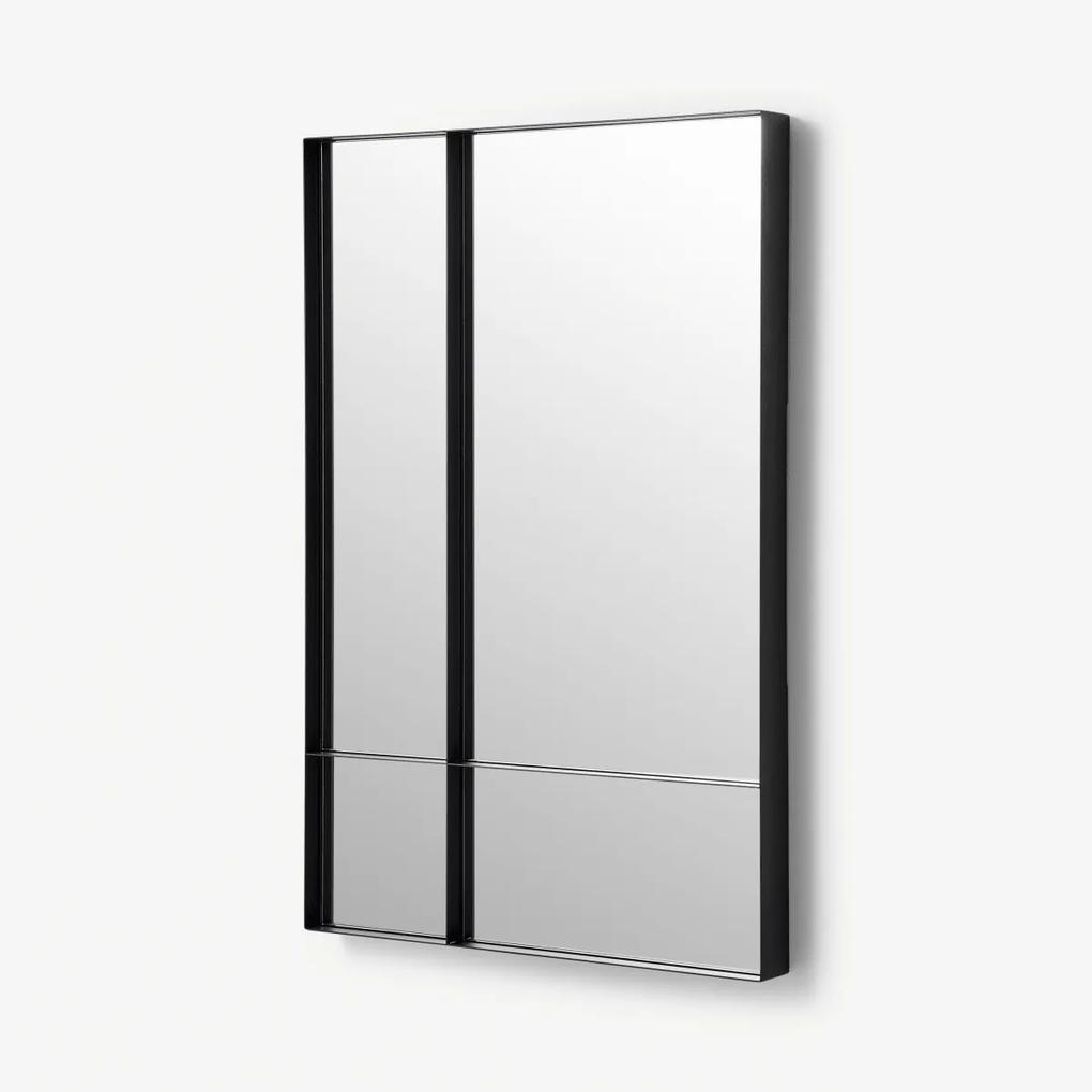 Byrant spiegel, 61 x 91cm, metallic grijs