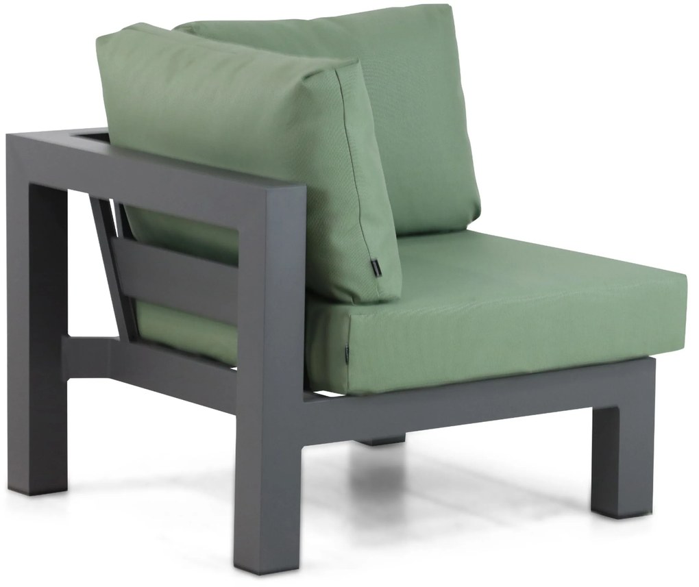 Hoek loungeset 5 personen Aluminium Grijs  Lifestyle Garden Furniture Luca