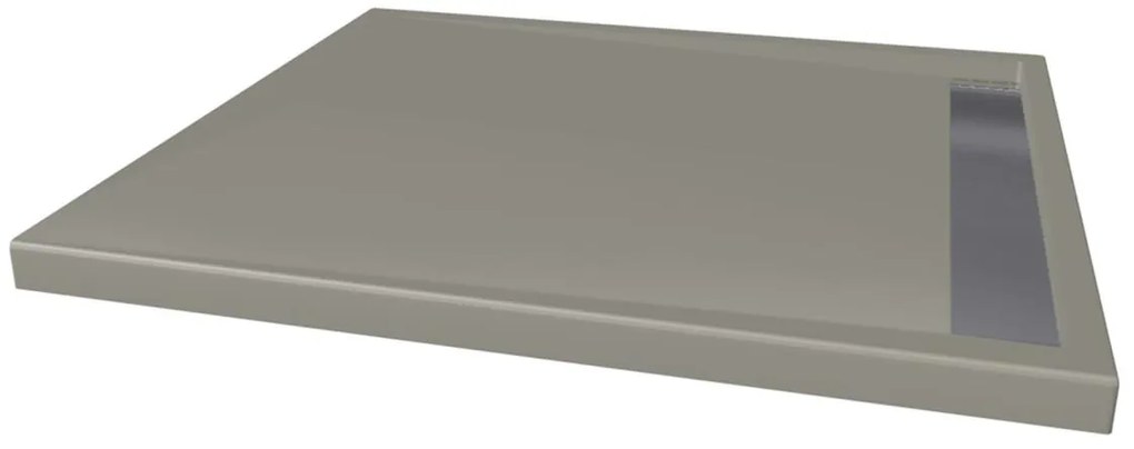 Xenz Easy-Tray douchebak 100x90x5cm cement