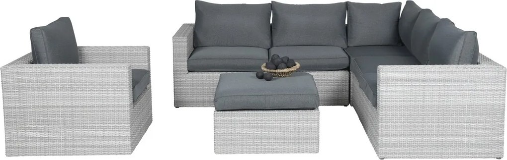 Garden Impressions Bruno loungeset incl. lounge stoel