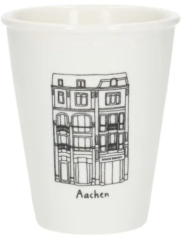 Gevel mok, Aken, porselein, 200 ml