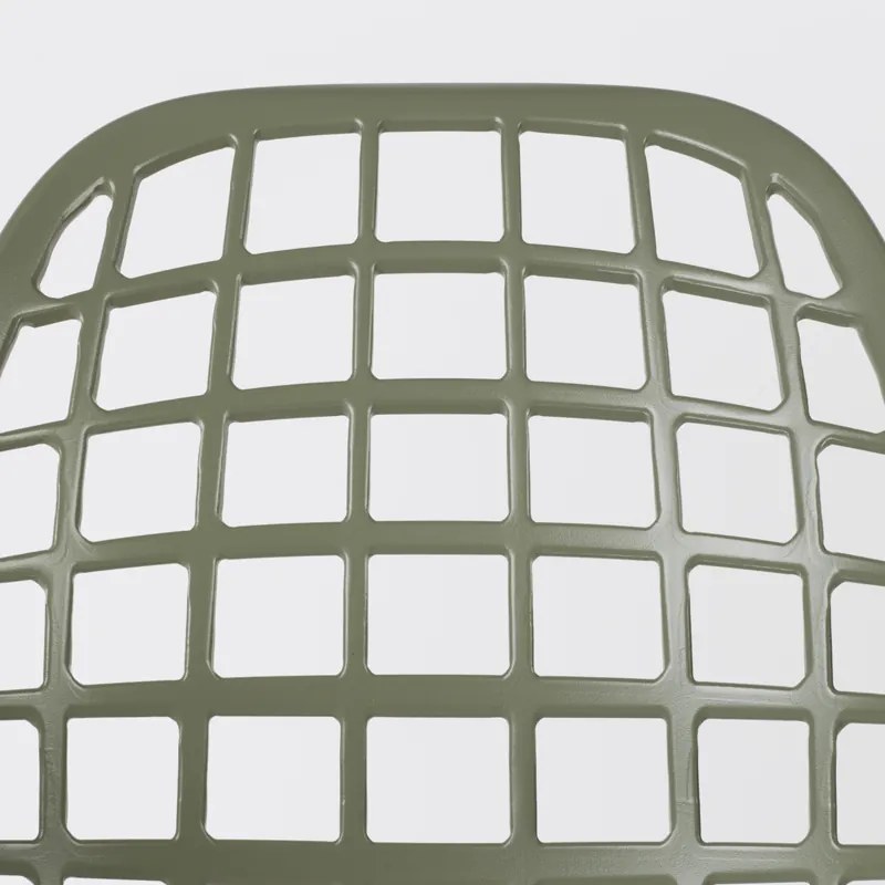 Zuiver Albert Kuip Garden Aluminium Tuinstoel Groen