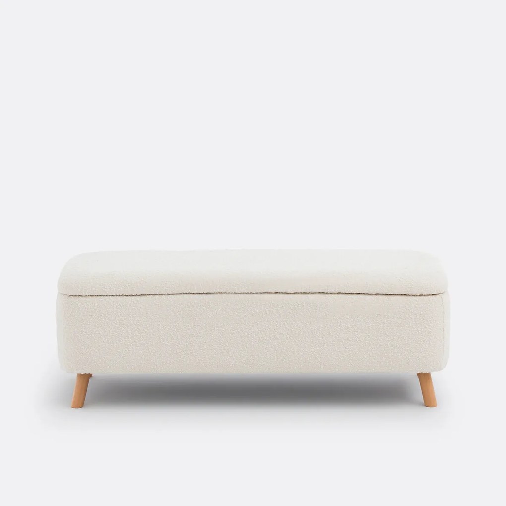 Bedbank van bouclé, Jimi