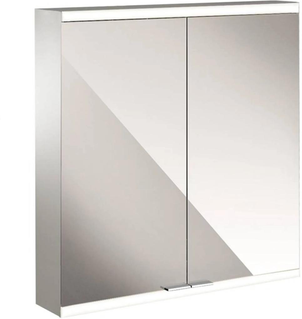 Prime 2 LED Spiegelkast 2 deuren opbouw 60x60 cm