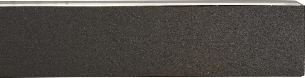 Industriële buiten wandlamp zwart 38cm incl. LED IP65 - Hannah