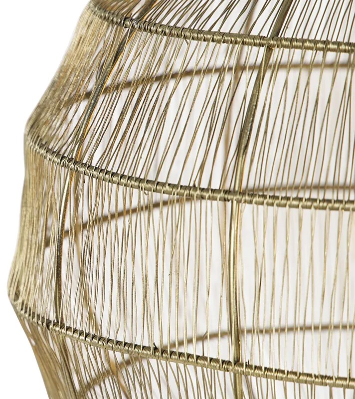 Moderne hanglamp messing 42 cm - Bolti