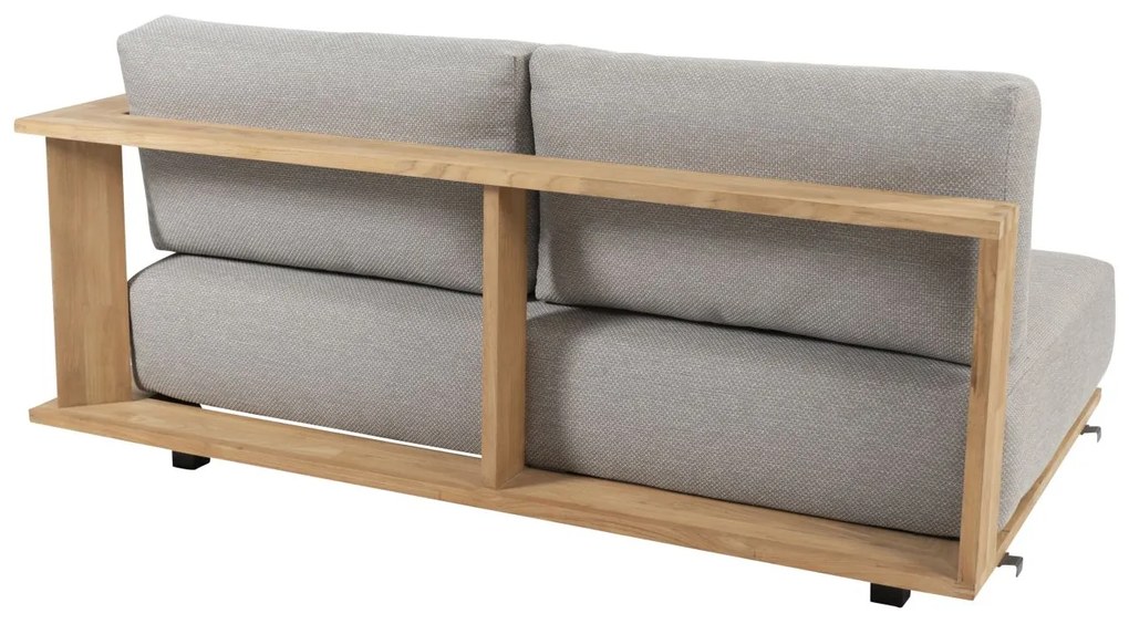 4 Seasons Outdoor Eternity 2,5-zits loungebank links teak * SALE *  Loungebank     weerbestendig