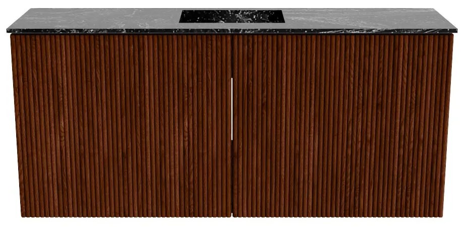 Mondiaz Joya DLux 90cm toiletmeubel ruby met wastafel faye midden zonder kraangat lava