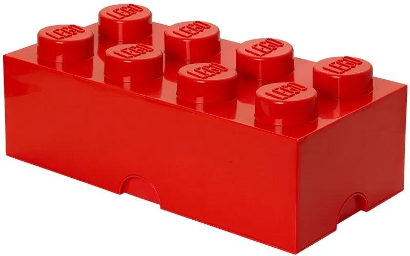 LEGO Opbergbox: Brick 8 (12 ltr) - rood