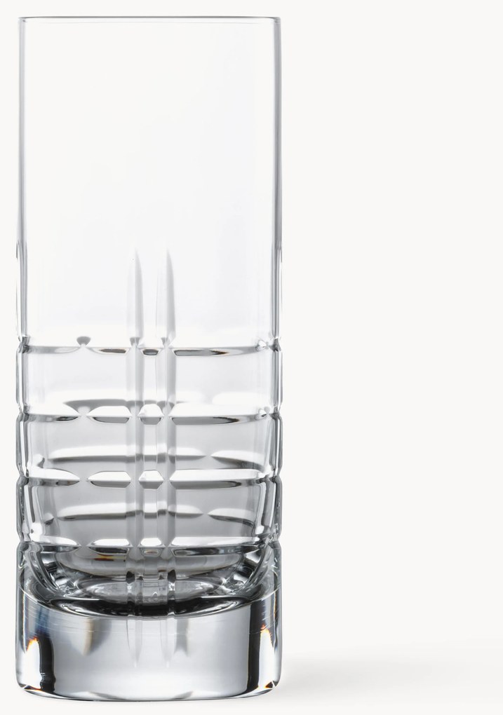 Kristallen longdrinkglazen Basic Bar Classic, 2-delig