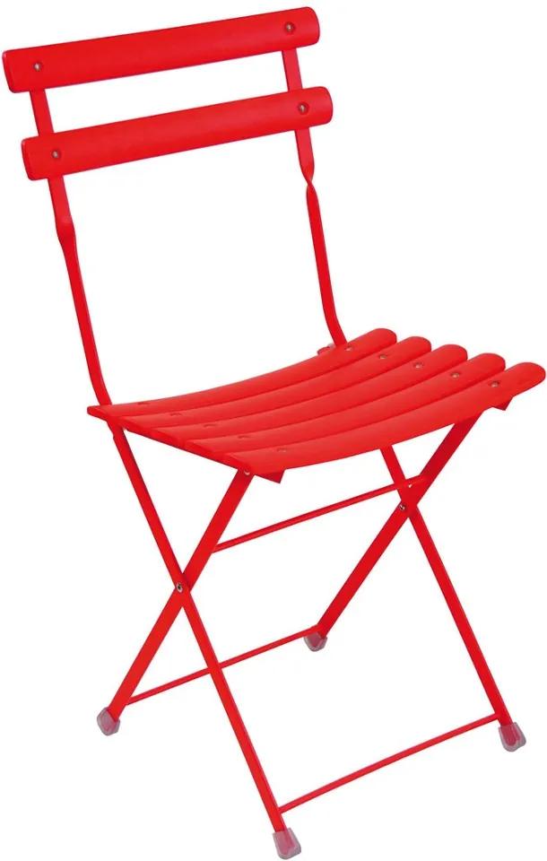 Emu Arc En Ciel Folding Chair tuinstoel scarlet red set van 2