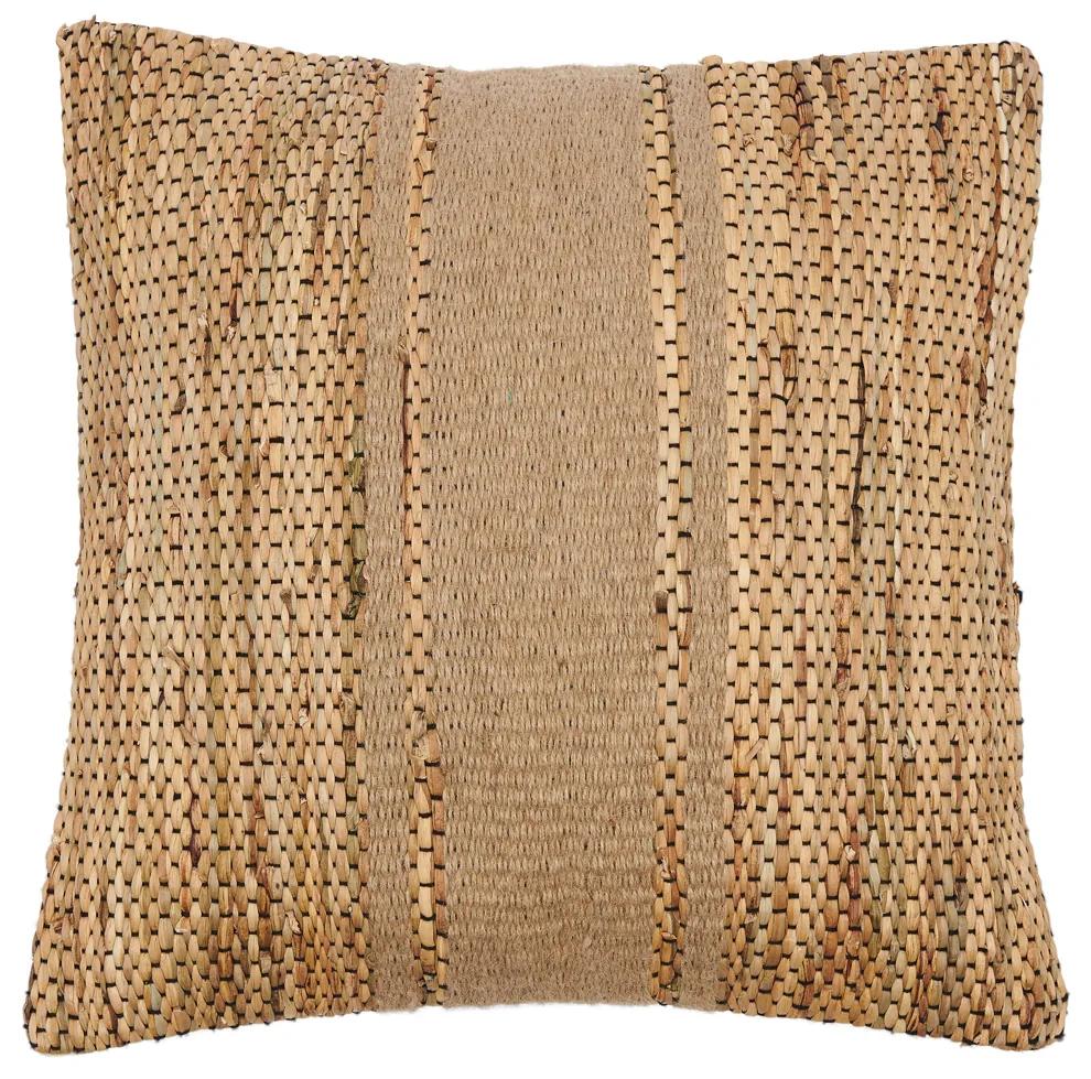 Rivièra Maison - Rhythm natural weave pillow cover - Kleur: naturel