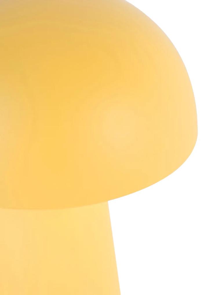 Buitenlamp Tafellamp geel incl. LED oplaadbaar en 3-staps touch dimmer IP44 - Daniel Design IP44 Buitenverlichting rond Lamp