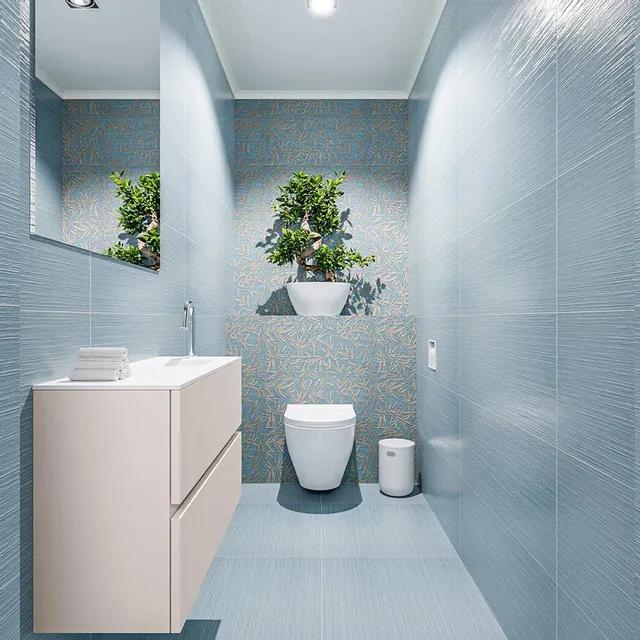 MONDIAZ ADA Toiletmeubel - 80x30x50cm - 1 kraangat - 2 lades - linen mat - wasbak rechts - Solid surface - Wit FK75341927