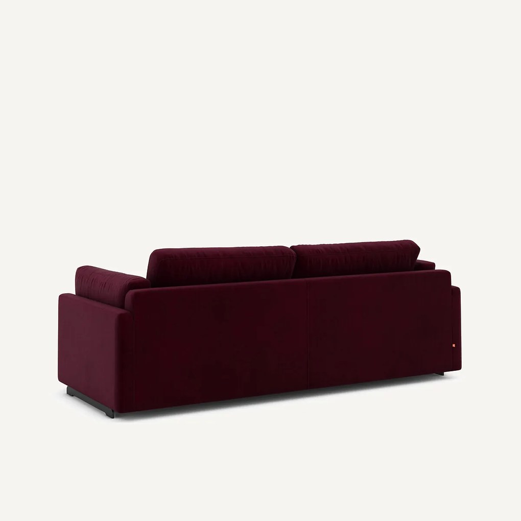 Omvormbare bank in fluweel, César