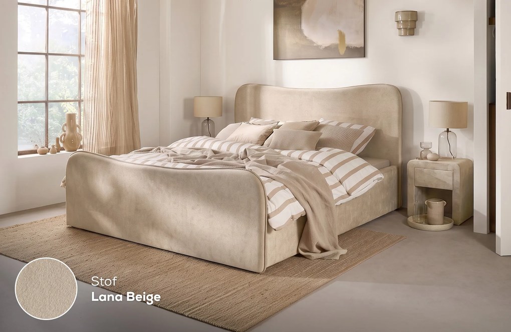 Bedframe Home Contour - by vtwonen – Bij Swiss Sense