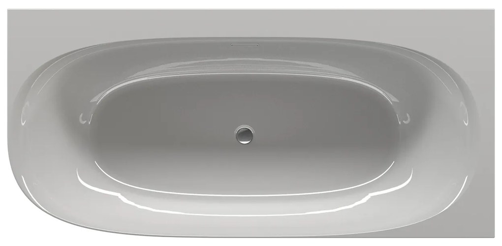 Sanigoods Masala hoekbad links 170x80cm wit glans
