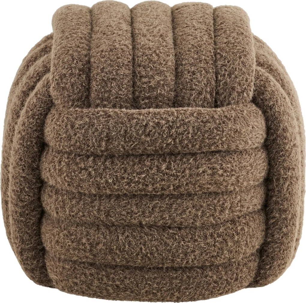 Napier Poef Teddy - Brown