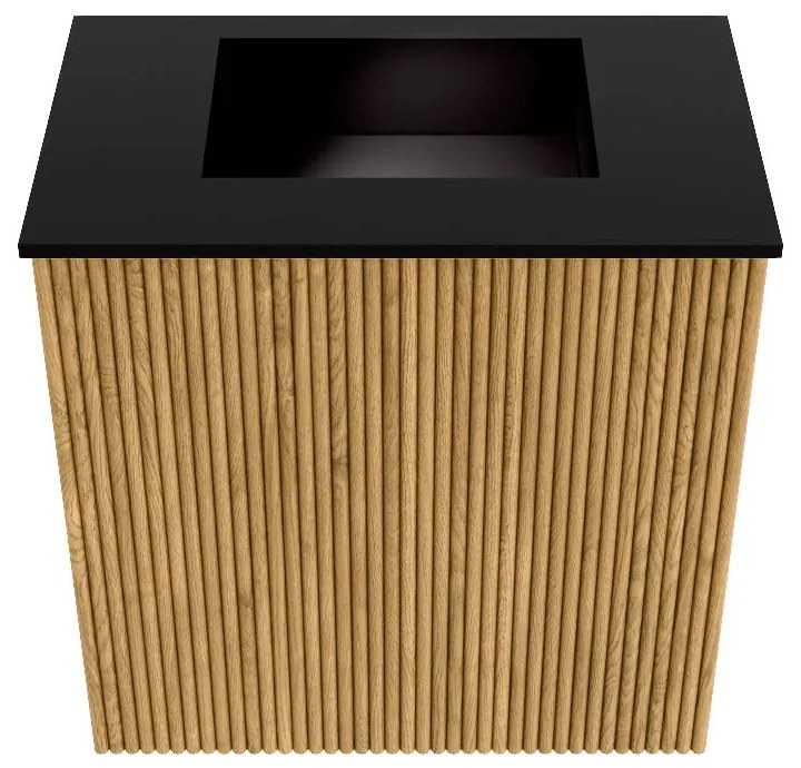 Mondiaz Joya 40cm toiletmeubel oak met wastafel faye midden zonder kraangat urban