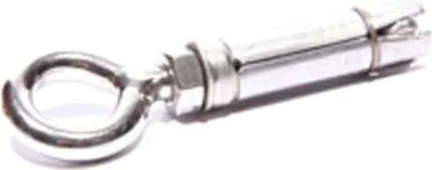 Platinum schaduwdoek anker met bout M8 - Chromen keihuls