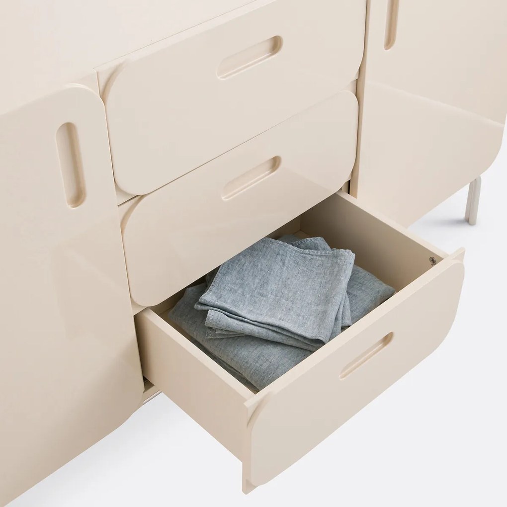 Buffetkast met 2 deuren en 3 lades Navel