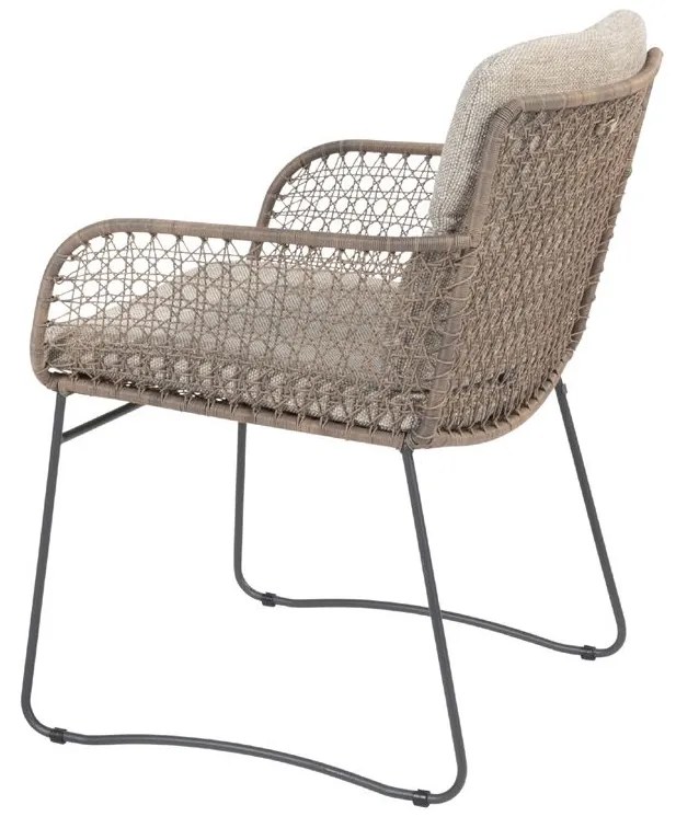 4 Seasons Outdoor Aprilla dining chair pure * Sale *      beige weerbestendig