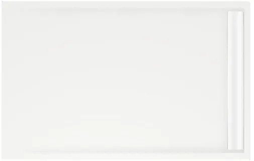 Xenz Easy Tray douchevloer - 140x90x5cm - acryl - zonder gootcover - wit 6947-01
