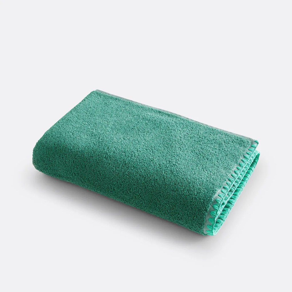Bicolor badlaken in badstof 500 g/m2 Chamali