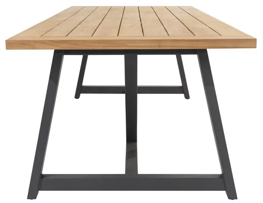 4 Seasons Outdoor Aprilla tuinset pure met Noah tafel 260 cm * Sale * Tuinset houtkleur weerbestendig