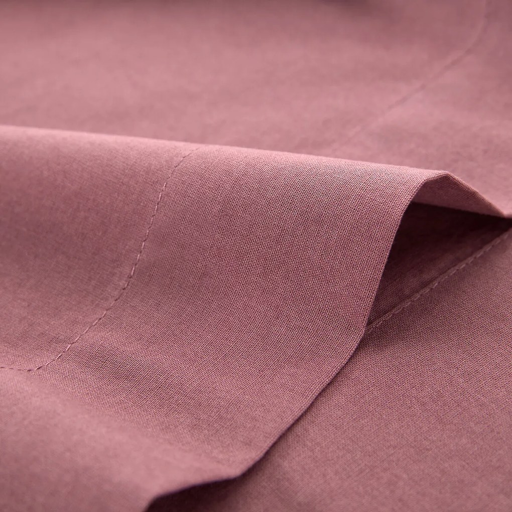 Effen bolstersloop in gewassen katoen, Scenario