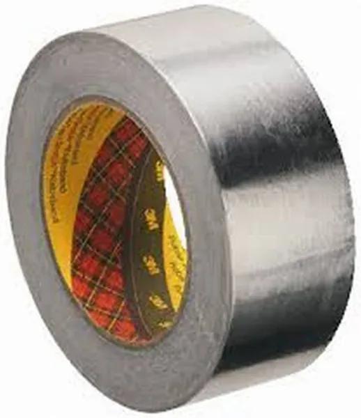 3m Scotch aluminiumfolie tape 50 mm rol a 50 m. aluminium 14365050