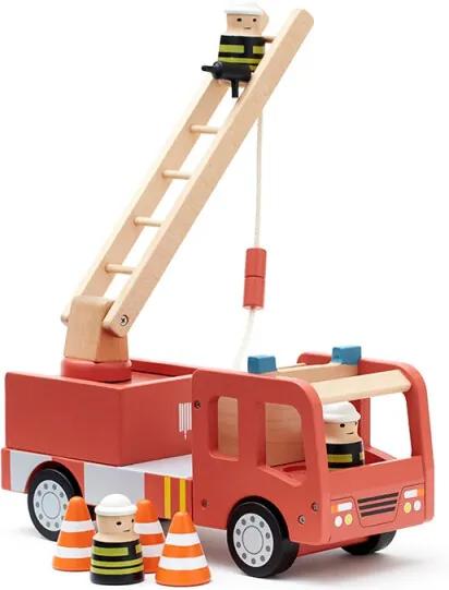 Brandweerauto Aiden - Houten speelgoed