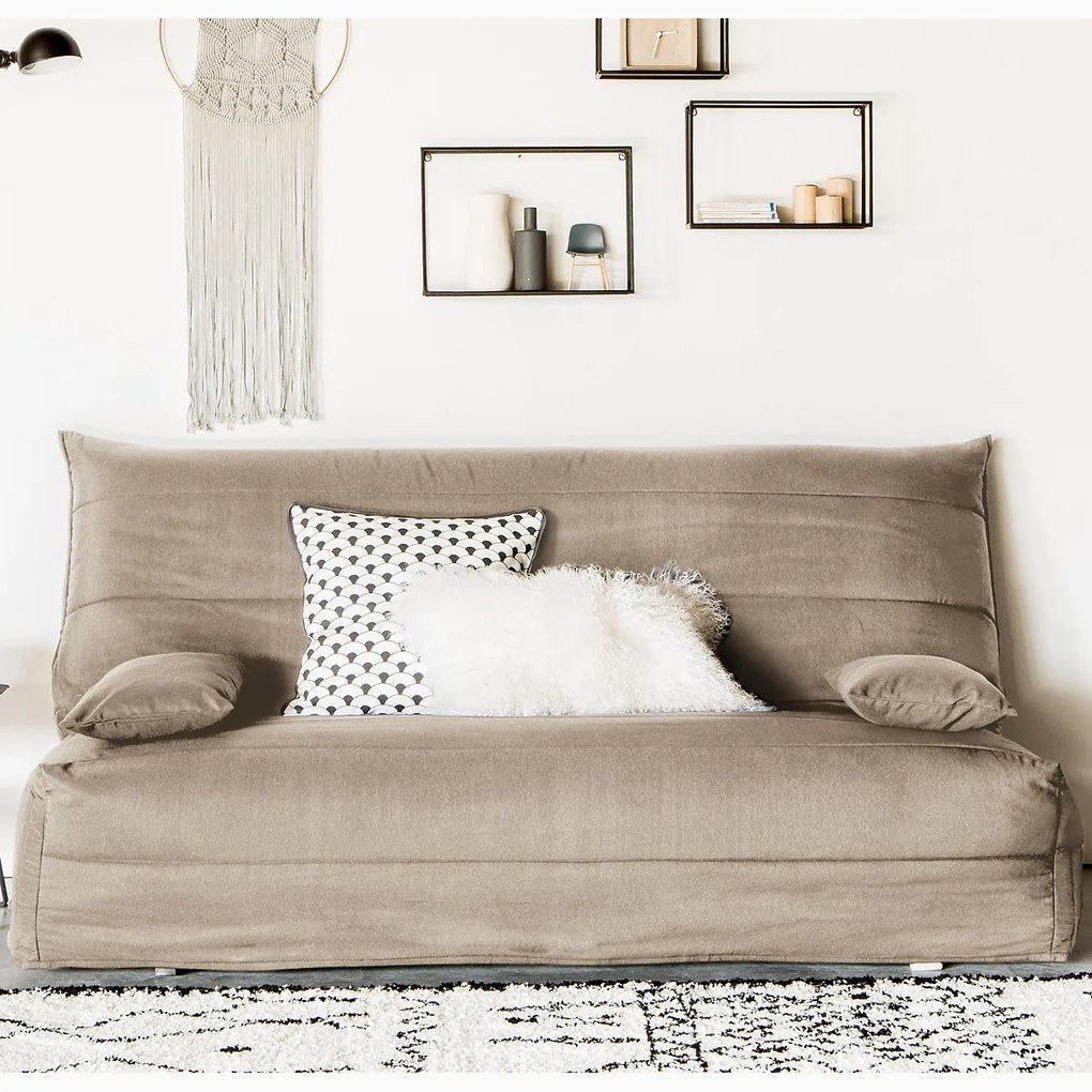 Gematelasseerde hoes in polykatoen voor BZ Asaret