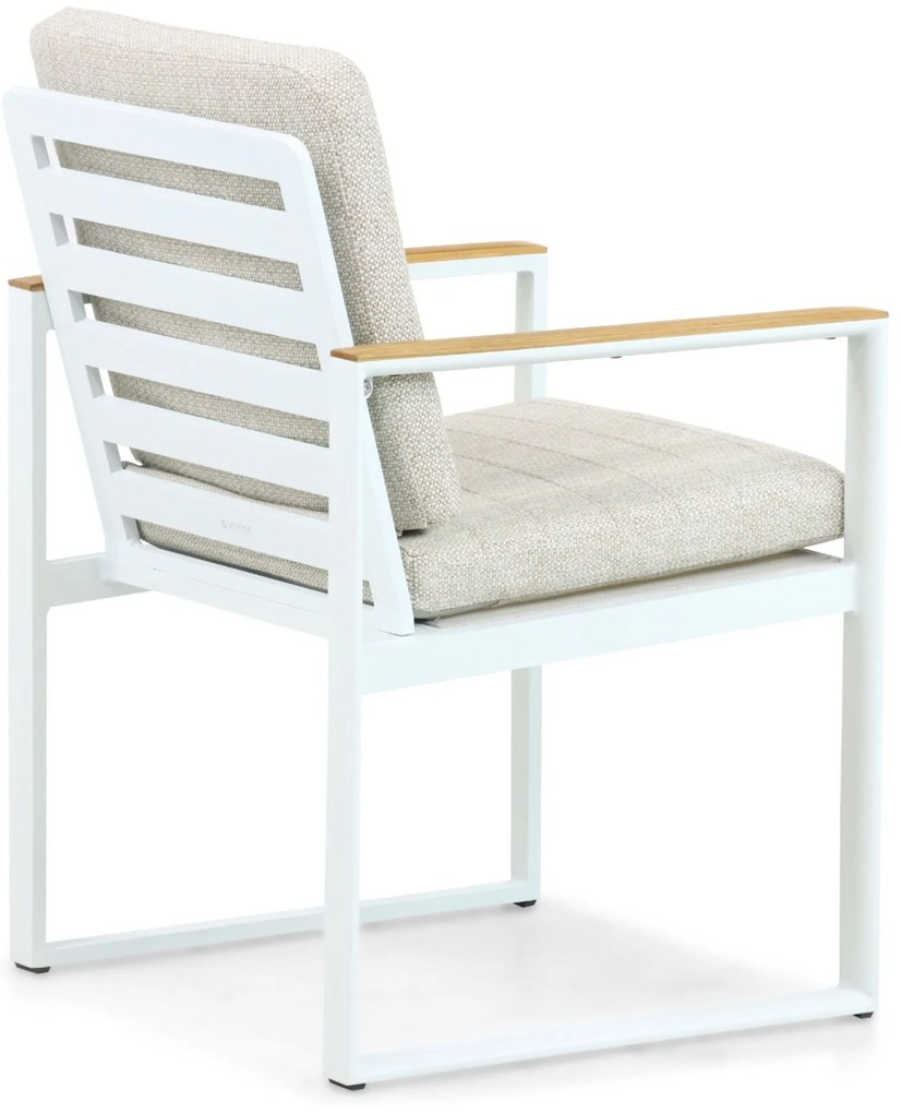 Tuinstoel Aluminium Wit Lifestyle Garden Furniture Faro