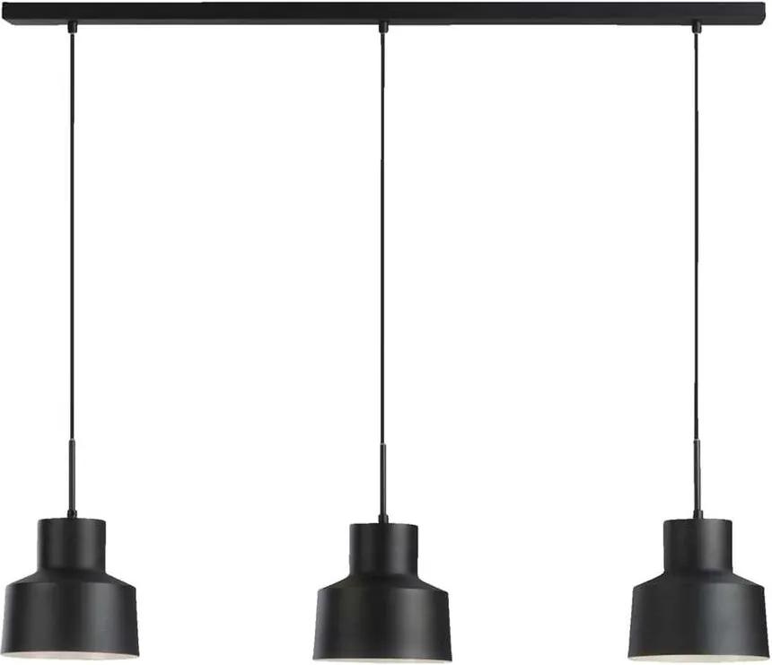 Hanglamp Bakoe - zwart - 150x20x112 cm - Leen Bakker