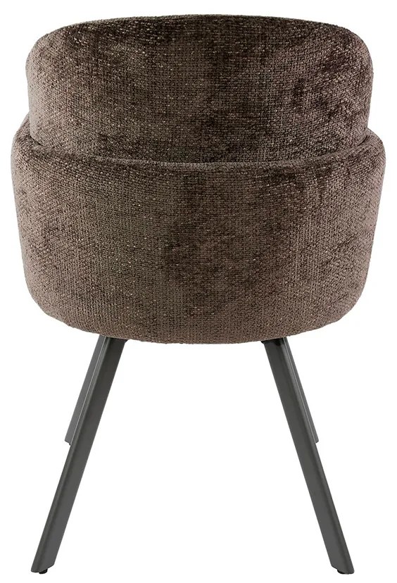 Draaibare Eetkamerstoel Bruin