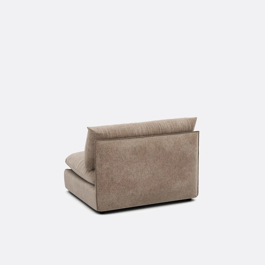 Modulaire bank van gemêleerd polyester, Malo