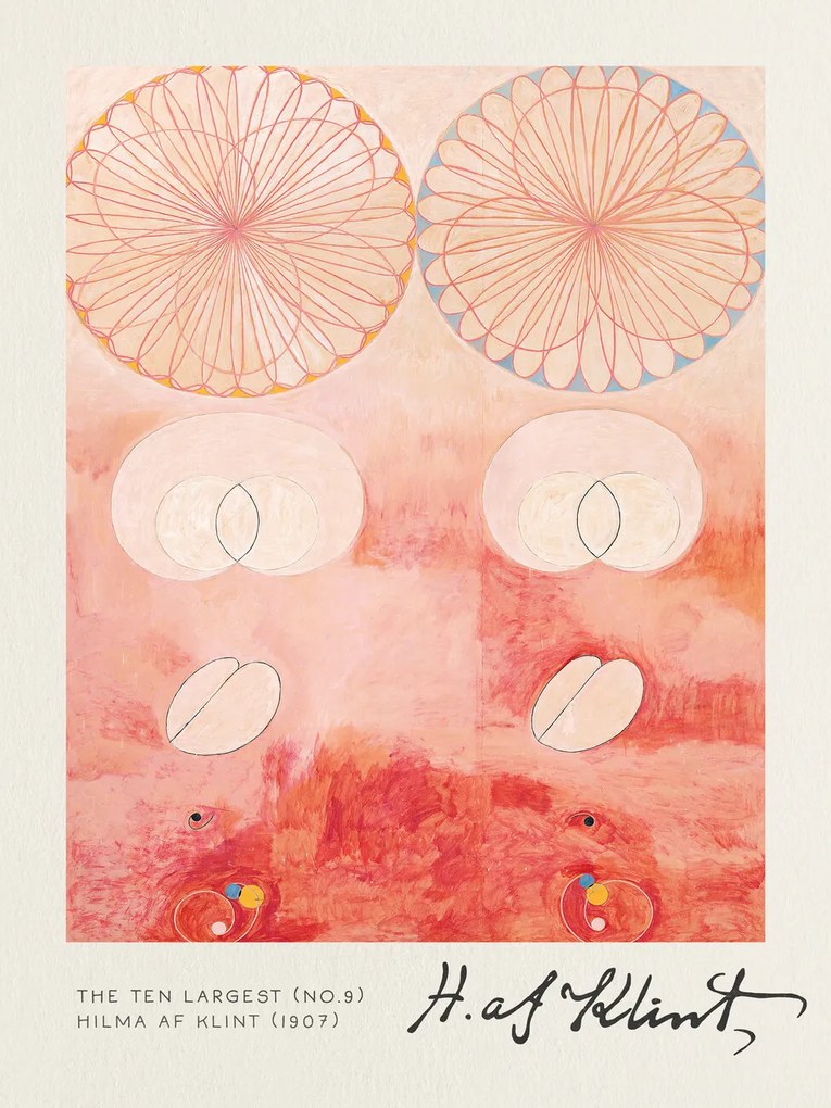 Kunstreproductie The Ten Largest (No 9) - Hilma af Klint