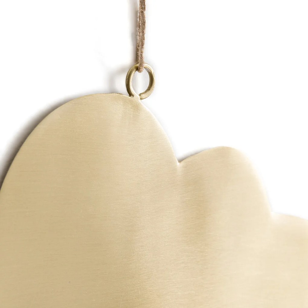 De wanddecoratie wolk in messing, Ramula