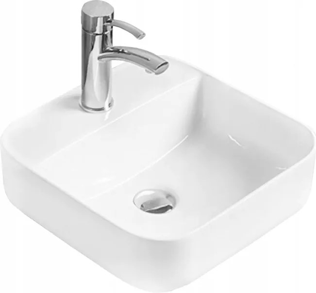 Mexen Silvia opzetwaskom 39 x 39 cm, wit - 21863900