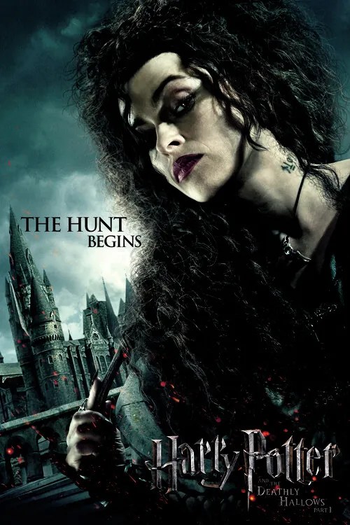 Kunstafdruk Harry Potter - Bellatrix