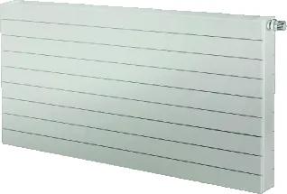 NARBONNE H radiator (decor) staal wit (hxlxd) 646x3000x93mm