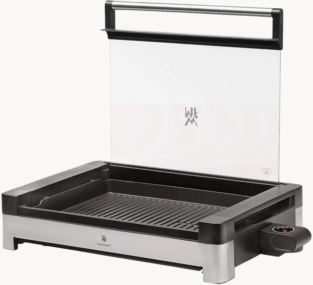 Elektrische tafelgrill Lono met glazen deksel